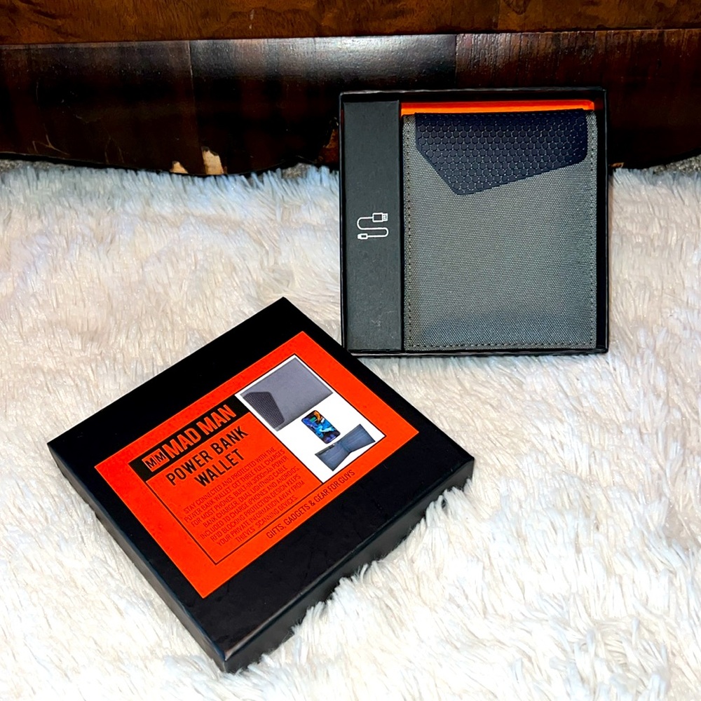 MAD MAN POWER BANK RFID WALLET